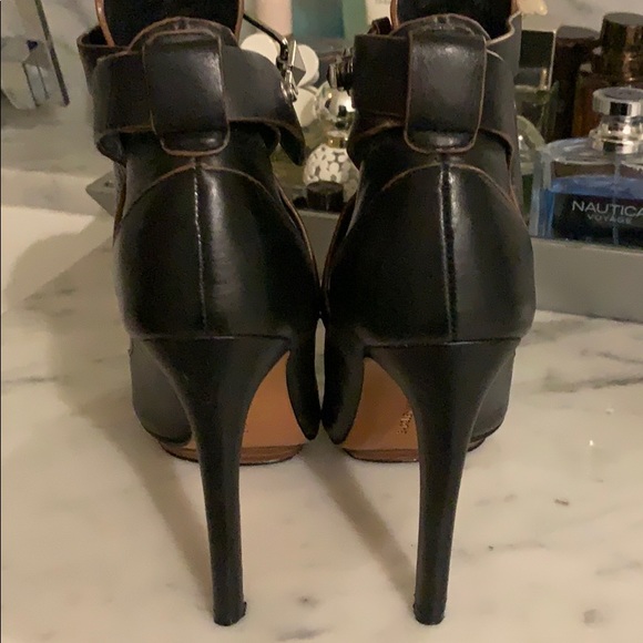 Badgley Mischa (Mark and James) Leather Booties - Picture 4 of 5